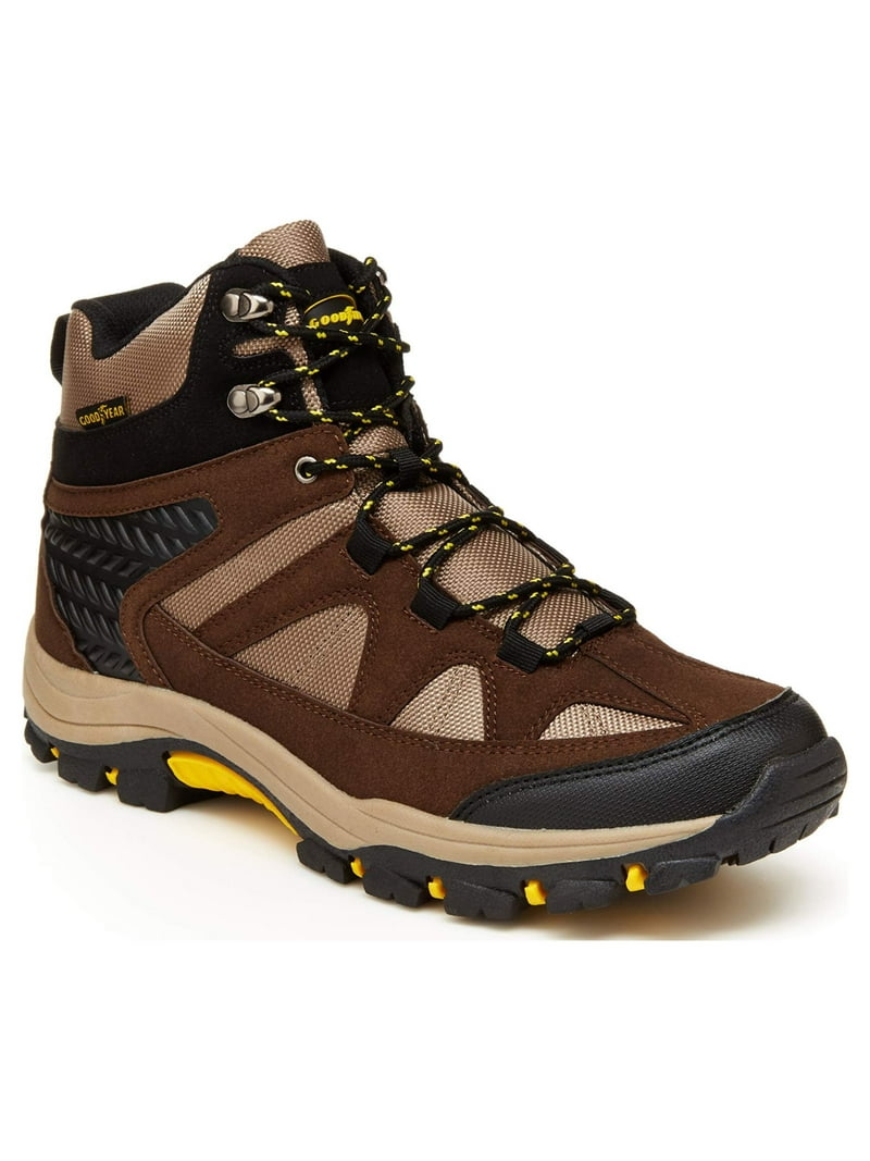Goodyear Men\'s Rugged Outdoor Boots - Olive and Navy- Men\'s Size 9 Goodyear Men main image 3