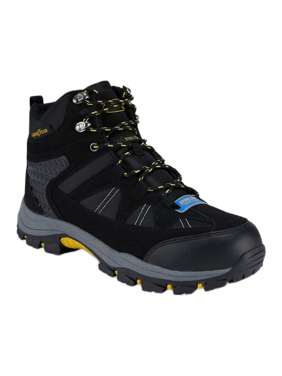 Men's Teton Steel Toe Outdoor Hiker Work Boots, Wide Available
