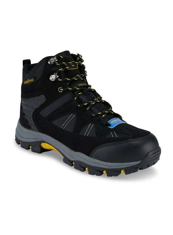 Men's Teton Steel Toe Outdoor Hiker Work Boots, Wide Available