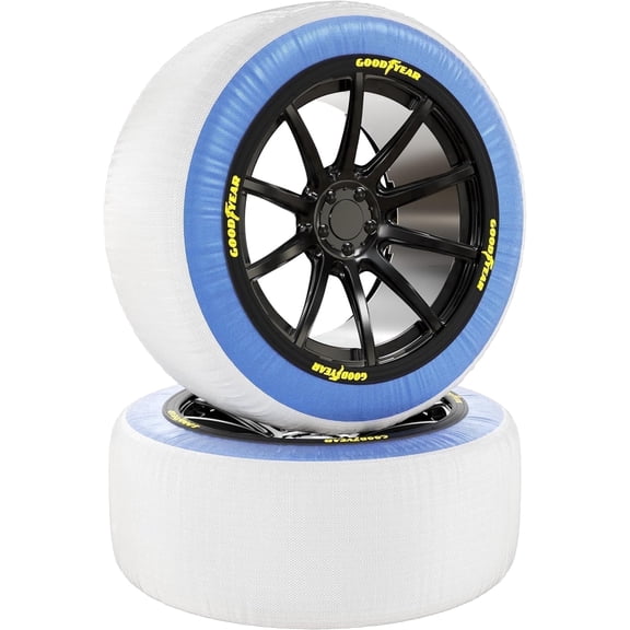 Goodyear Pro Tire Snow Socks, Chain Alternative, Optimal Traction For Snow & Ice, Multi-Season Reuse, Fits All Tire Brands, Size Large
