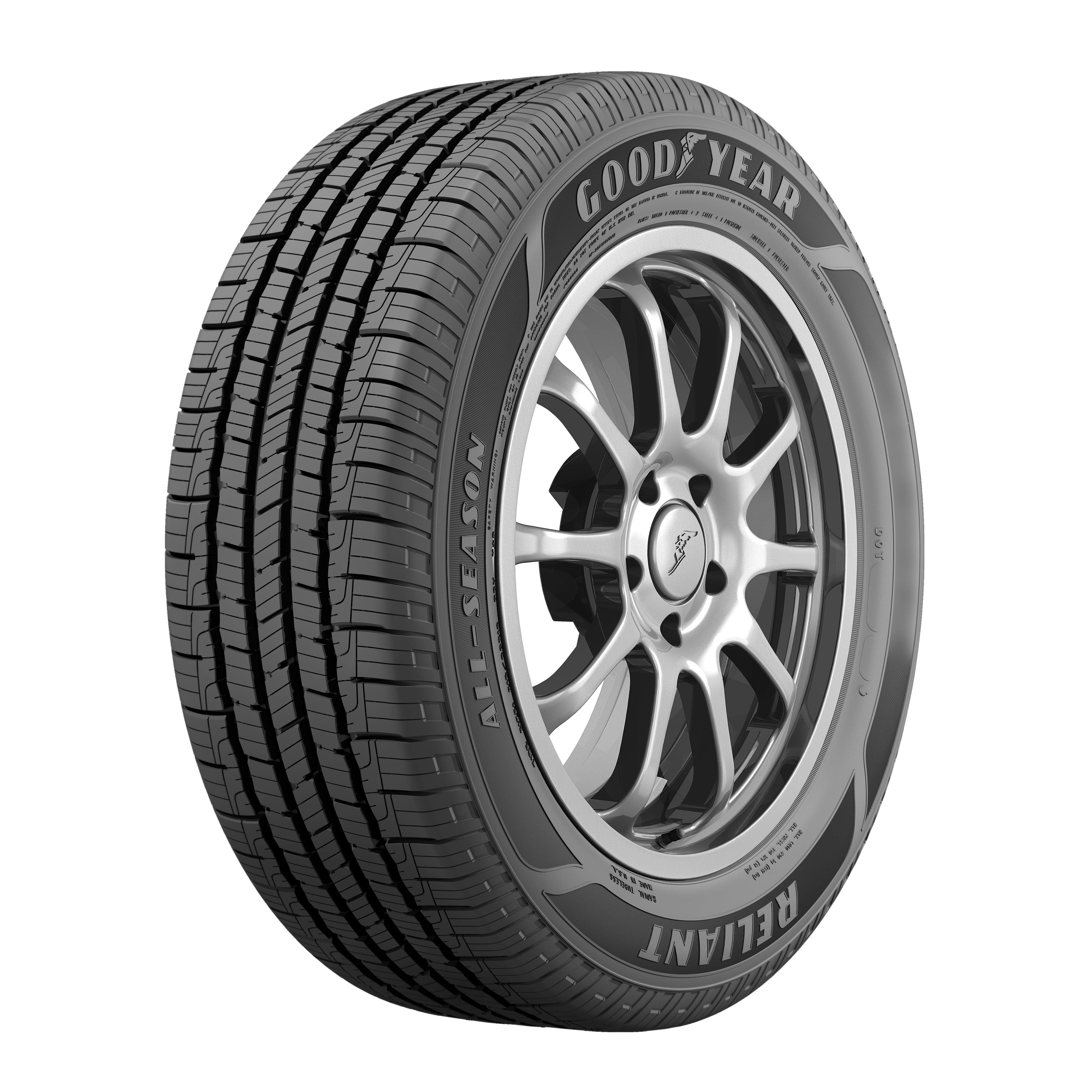 Goodyear Reliant All-Season 225/60R18 100V All-Season Tire Fits 