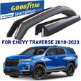 thumbnail interactive-video image 1 of Lightronic In-Channel Window Visors – 2014-2020 Chevy Impala, Dark Smoke Gloss, 4pc Set, No Drilling 1 of 5