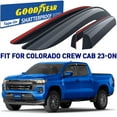 thumbnail image 1 of Goodyear Shatterproof Window Deflectors for Chevy Colorado 2023-2025 Crew Cab, Tape-on Rain Guards, Window Visors, Vent Deflector Visor, Car Accessories, 4 pcs. - GY008789, 1 of 8