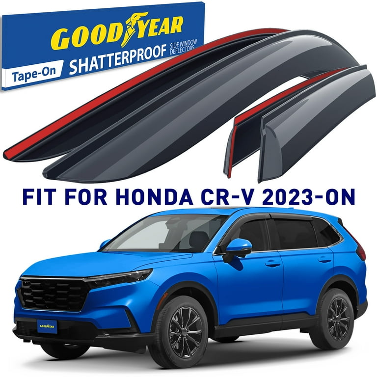 Goodyear Shatterproof Window Deflectors for Honda CR-V 2023-2024 