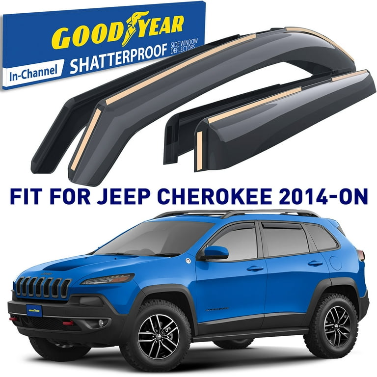 Rain guards for 2024 2014 jeep cherokee