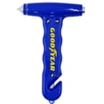 thumbnail image 1 of Goodyear Standard 2 in 1 Safety Hammer GY3028 Window Breaker Seat Belt Cutter Escape Tool Car Truck Emergency Escape Glass Hammer Auto Accessory Blue, 1 of 3