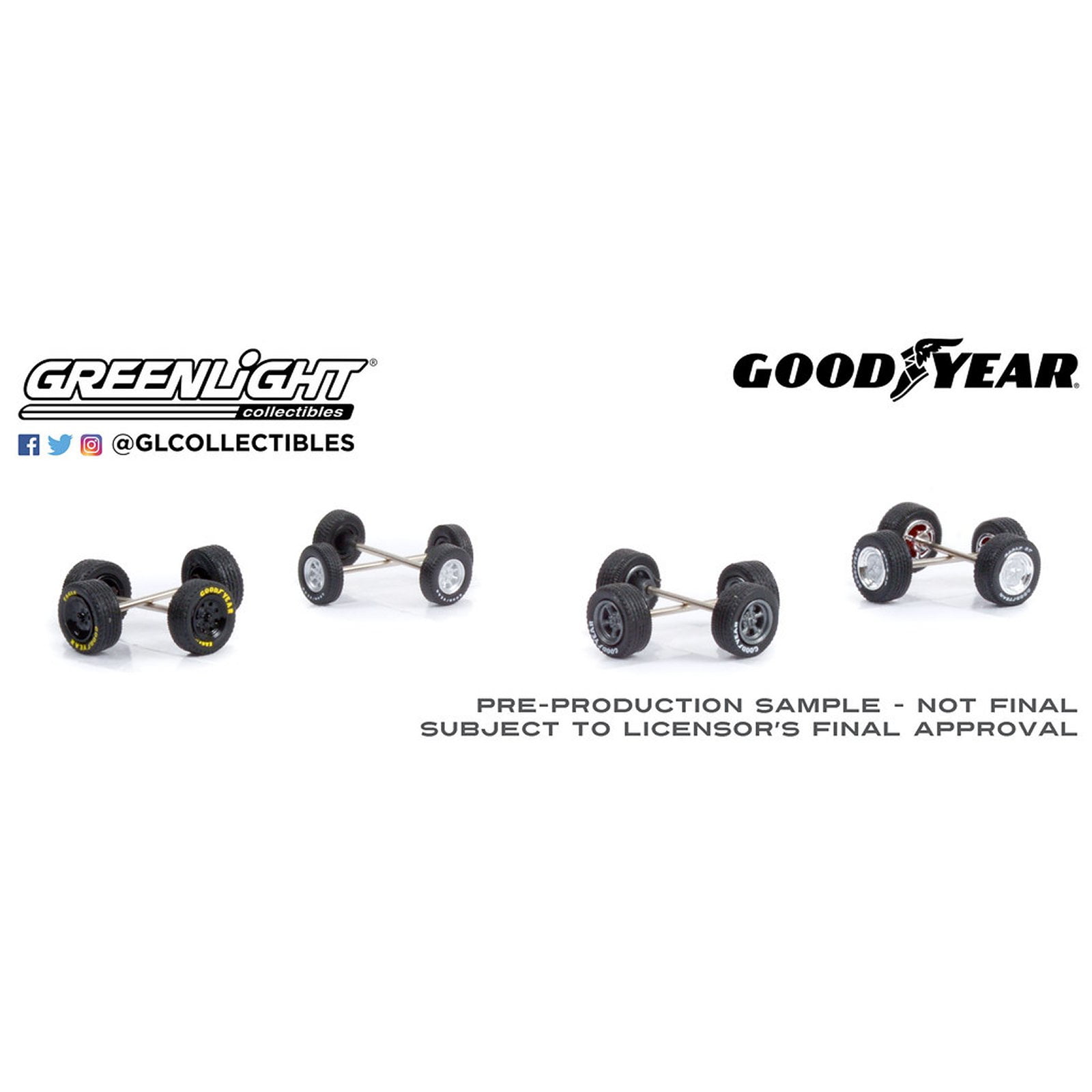 Goodyear Rims Goodyear Tyre Wheel & Tyre Pack Series 6 (4 Sets Of Wheels) Accessory ...
