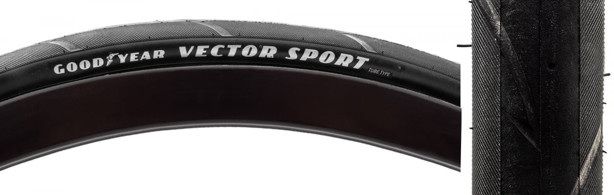 Goodyear Vector Sport 700x25 Fold TPI 120 Bk/Blk