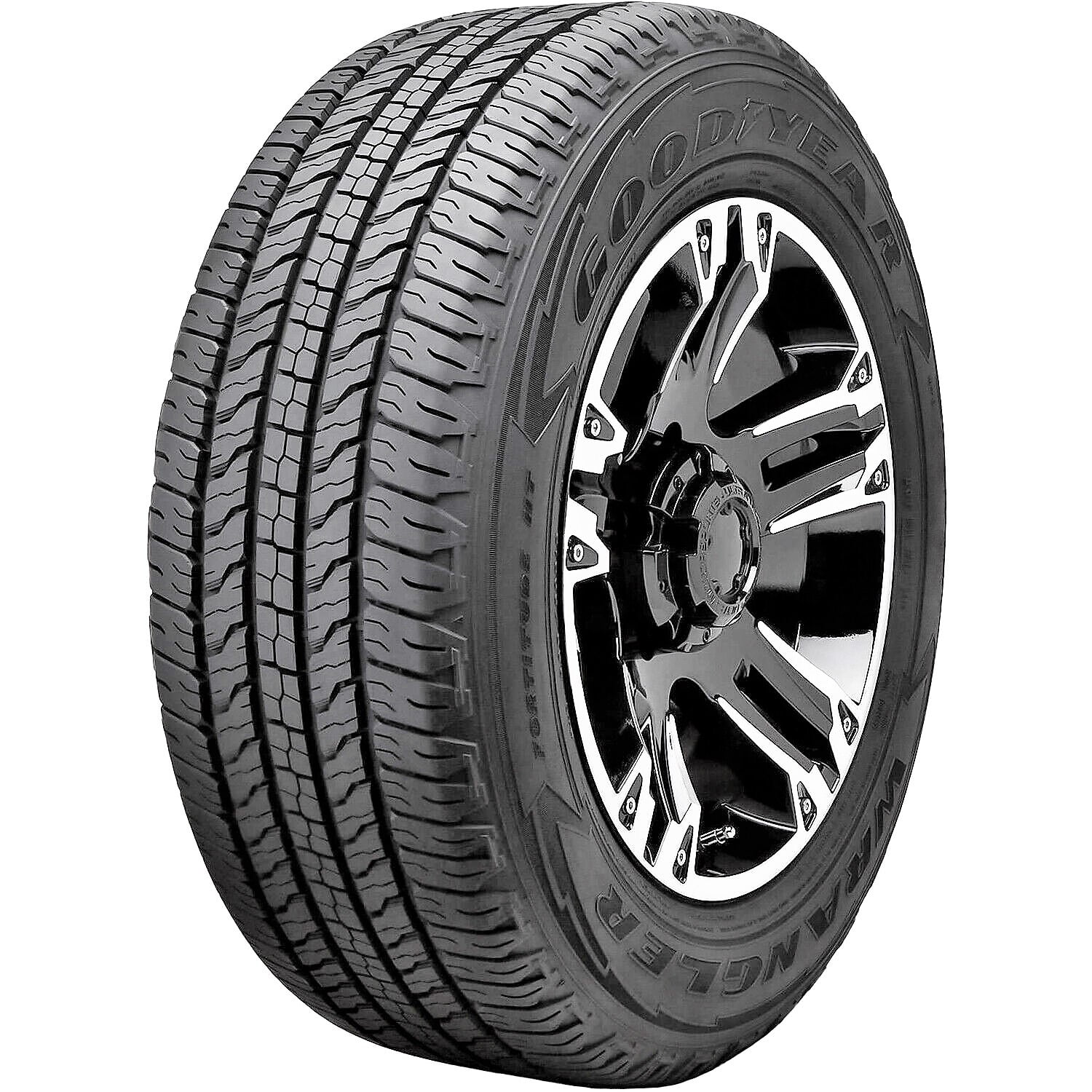 Goodyear Wrangler HT Truck Tire, LT 245/75R16 E 10 Ply, Fits: Ford F ...