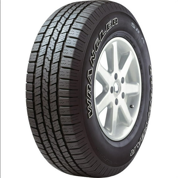 Goodyear Wrangler SR-A All-Season P245/65R17 105S Tire Fits: 2004 Jeep Grand Cherokee Overland, 2005-09 Chevrolet Trailblazer LT