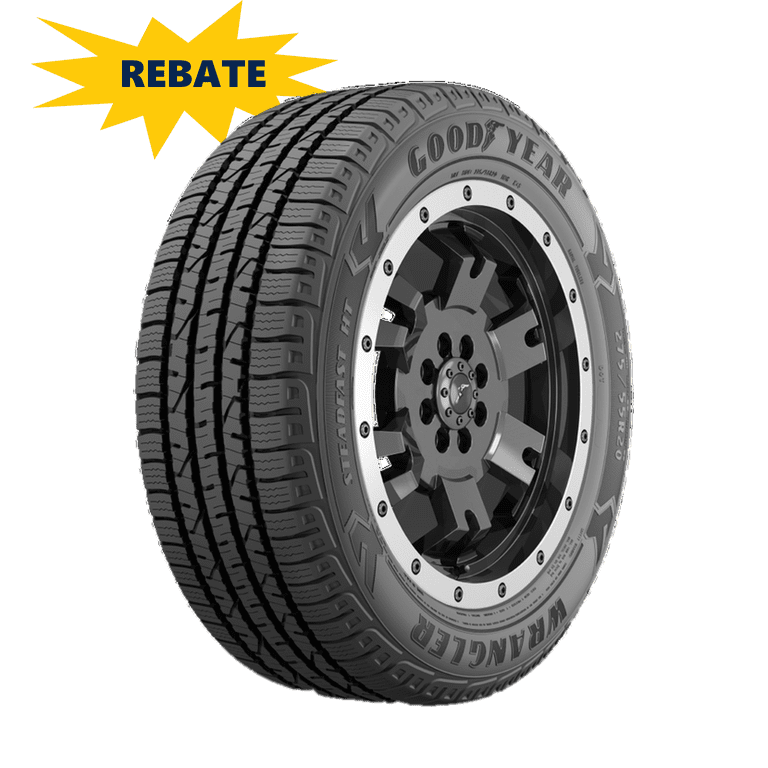 Goodyear Wrangler Steadfast HT All-Terrain Tire, 265/65R17 112T