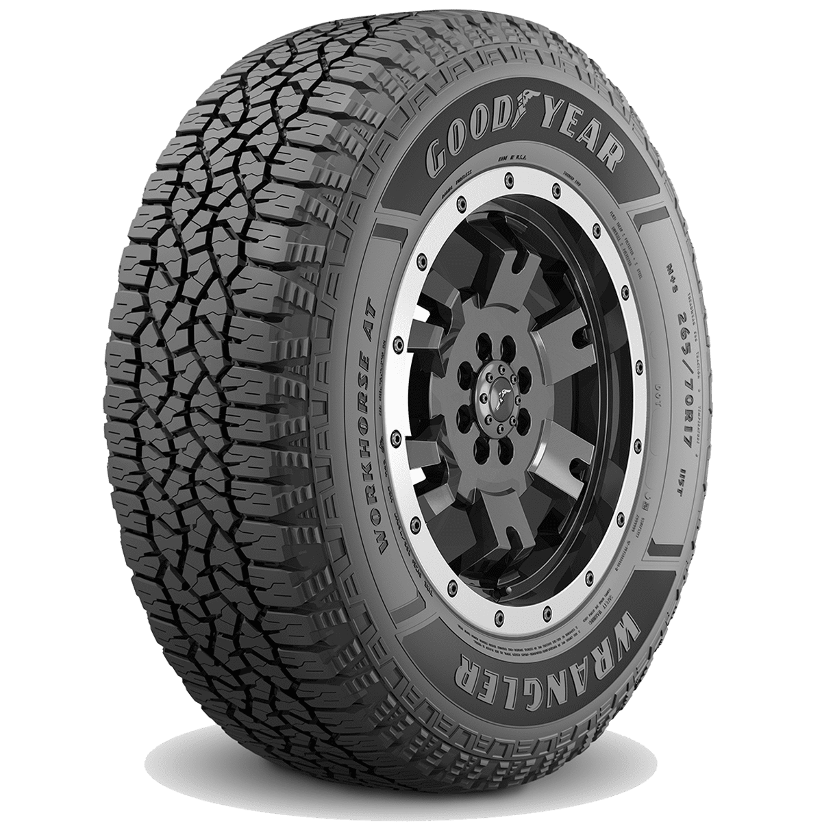 Goodyear Wrangler Workhorse AT 225/65R17 102T Light Truck & SUV Tire