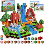 Annexfun Magnetic Blocks | 100PCS Magnetic Building Cube Game, Constructions Toys for Boys & Girls Age 3-10, STEM Montessori Stacking Toy
