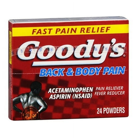Goodys Back and Body Pain Formula Powder - 24 Ea 2 Pack
