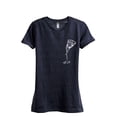 thumbnail image 1 of Gooey Pizza Slice Women's Fashion Relaxed T-Shirt Tee Heather Navy 2X-Large, 1 of 4