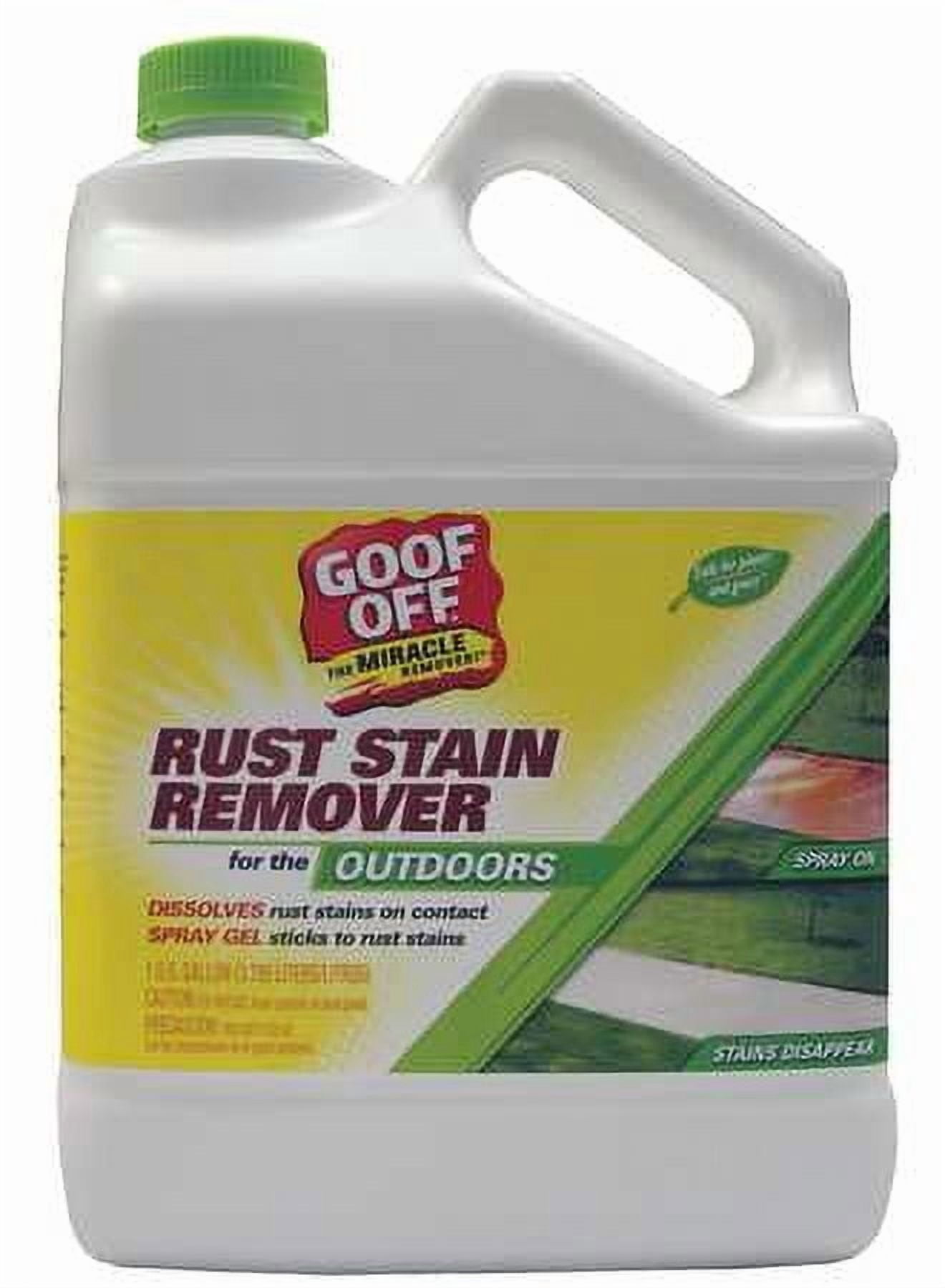 Goof Off RustAid Outdoor Rust Stain Remover - 1 Gallon