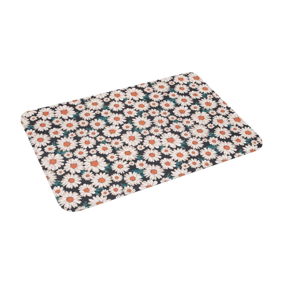 Goofa 16"x24" Inches Daisies Flowers Doormats for Outdoor Entrance - Non-Slip Welcome Mat, Heavy Duty Door Mats Outdoor, Spring Doormat