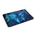 thumbnail image 1 of Goofa 16"x24" Inches Futuristic Blue Light Wolf Doormats for Outdoor Entrance - Non-Slip Welcome Mat, Heavy Duty Door Mats Outdoor, Spring Doormat, 1 of 9