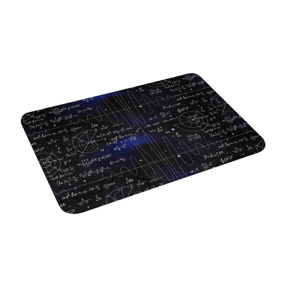 Goofa 16"x24" Inches Mathematica Science Doormats for Outdoor Entrance - Non-Slip Welcome Mat, Heavy Duty Door Mats Outdoor, Spring Doormat