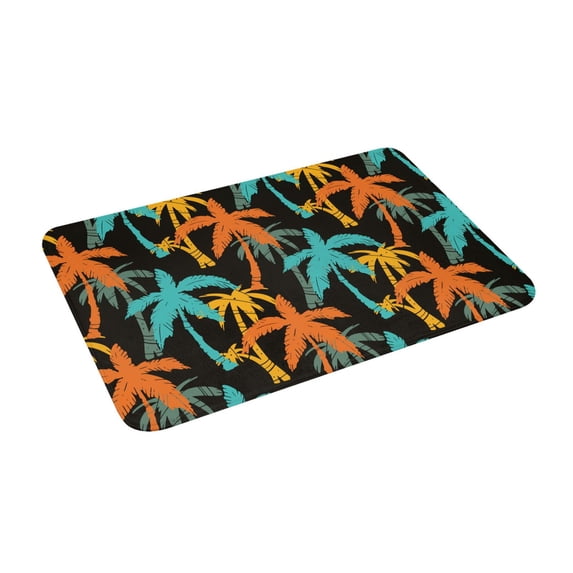 Goofa 16"x24" Inches Palm Trees Doormats for Outdoor Entrance - Non-Slip Welcome Mat, Heavy Duty Door Mats Outdoor, Spring Doormat