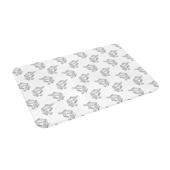 Goofa 16"x24" Inches Turtle Doormats for Outdoor Entrance - Non-Slip Welcome Mat, Heavy Duty Door Mats Outdoor, Spring Doormat