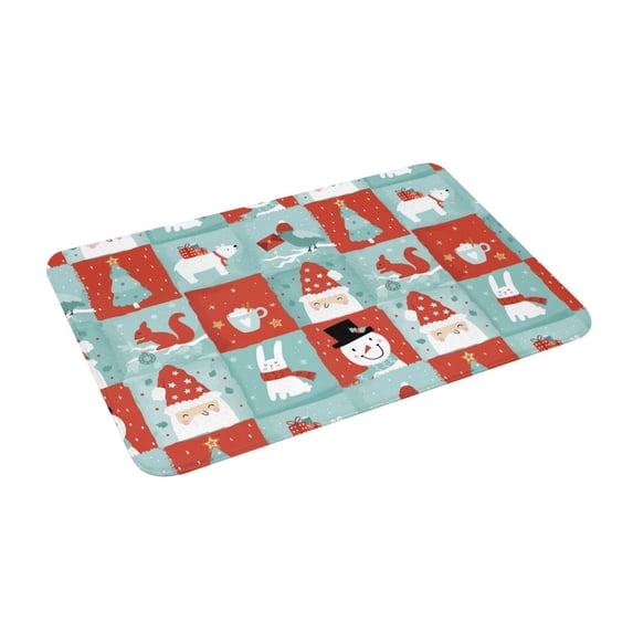 Goofa 16"x24" Inches Warm Christmas Memories Doormats for Outdoor Entrance - Non-Slip Welcome Mat, Heavy Duty Door Mats Outdoor, Spring Doormat