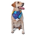 thumbnail image 1 of Goofa Abstract Color Splash Printing Dog Bandana ,Cat Scarf Adjustable Bib Handkerchief Accessories for Dogs Cats,Pet scarf,Pet fashion, 1 of 6