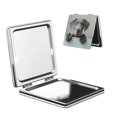 thumbnail image 1 of Goofa Adorable Puppy Portrait Pattern Pocket Mirror, Portable Makeup Mirror,Travel Makeup Mirror,Dual-Sided Compact Mirror,Gift Makeup Mirror-Square, 1 of 9