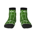 thumbnail image 1 of Goofa American Football Field2 Pattern Non Slip Socks with Grips for Elderly, Crew Socks Yoga Hospital Socks Cushioned Sole Gripper Socks for Men Women, 1 of 5