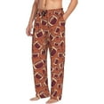 thumbnail image 1 of Goofa American Football1 Printed Soft Pajama Pants for Men, Wide Leg Comfy Casual Lounge Yoga Pants-Small, 1 of 9