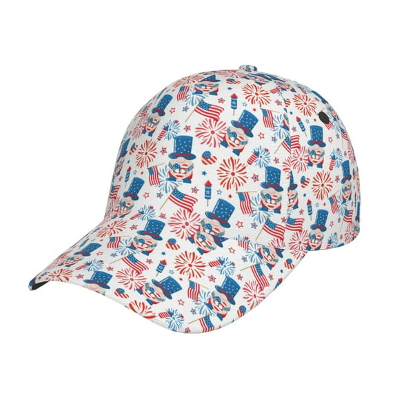 Goofa American Gnomes Printed Baseball Cap for Men and Women - Adjustable Unisex Hat for Sports and Casual Wear,Sun protection Casual Outdoor Everyday Fashion Cap