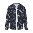 thumbnail image 1 of Goofa Anchor and Lighthouse Printed Women's UPF 50+ Sun Protection Hoodie Jacket Lightweight Long Sleeve Sun Shirt for Women with Pocket Hiking Outdoor-XX-Large, 1 of 9