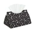 thumbnail image 1 of Goofa Anchors Pattern Triangle Square Tissue Box Cover, Modern PVC Leathe Facial Paper Holder,Decorative Holder/Organizer for Bathroom Vanity Countertop, 1 of 9
