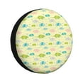 thumbnail image 1 of Goofa Armadillo Floral Pattern Universal Tire Cover for Jeep, SUV, Truck, and Trailer – Waterproof, UV-Resistant,Easy to Install, Fits 14"-17" Tires-16 inch, 1 of 6