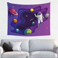 thumbnail image 1 of Goofa Astronaut Pattern Wall Tapestry for Bedroom ,29x37 Inch Tapestry Wall Hanging Bedspread Tapestry Boho Tapestry, 1 of 8