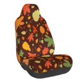 thumbnail image 1 of Goofa Autumn Leaves Pattern Elastic Car Seat Cover - Stretchable Auto Seat Protector, Easy to Install and Clean for Cars, SUVs, Trucks, and Vans, 1 of 5