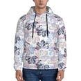 thumbnail image 1 of Goofa Autumn Leaves for Men's Hooded Sweatshirt - Lightweight Pullover Hoodie with Kangaroo Pocket, Perfect for Everyday Wear-4X-Large, 1 of 7