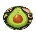 thumbnail image 1 of Goofa Avocado Keep Calm Printed Stool Covers Round, Waterproof Round Bar Stool Covers Anti-Slip Round Bar Stool Seat Cover with Elastic Bands Durable -14 inch, 1 of 7