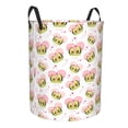 thumbnail image 1 of Goofa Avocado Lovers Printed Circular Hamper,Laundry Basket with Handles,Storage Baskets Foldable,Large Capacity Laundry Hamper-, 1 of 8