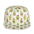 thumbnail image 1 of Goofa Avocado Playing Music Printed Men's Baseball Cap,Straight Brim Hat,Golf Dad Hat,Versatile Style,Sun Protection Cap,Travel Hat, 1 of 9