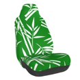 thumbnail image 1 of Goofa Bamboo Pattern Elastic Car Seat Cover - Stretchable Auto Seat Protector, Easy to Install and Clean for Cars, SUVs, Trucks, and Vans, 1 of 1