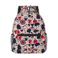 thumbnail image 1 of Goofa Barbeque1 Pattern Comfortable Student Backpack - Ergonomic Design, Durable, Water-Resistant, Multi-Compartment,Travel, and Outdoor Activities, 1 of 5