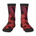 thumbnail image 1 of Goofa Bats And Spiders Pattern Children's Crew Socks, Kids' Daily Wear and Sports Socks, Breathable Socks, Sports Socks, Moisture-Wicking Socks for Children, 1 of 6