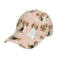 thumbnail image 1 of Goofa Beagle Dog On Brown Printed Baseball Cap for Men and Women - Adjustable Unisex Hat for Sports and Casual Wear,Sun protection Casual Outdoor Everyday Fashion Cap, 1 of 9