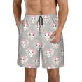 thumbnail image 1 of Goofa Beautiful Rabbit1 Printed Mens Swim Trunks Summer Quick Dry Short Beach Swimwear Bathing Suits-Medium, 1 of 9