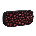thumbnail image 1 of Goofa Beautiful Red Ladybug Pattern Big Capacity Pencil Pen Case Office College Large Storage High Capacity Bag Pouch Holder Box Organizer, 1 of 1
