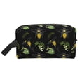 thumbnail image 1 of Goofa Bee Floral Printed Toiletry Bag with Handle,Large Capacity Travel Makeup Cosmetic Bag for Women, Carry on Airport Airline Compliant Bag, 1 of 9
