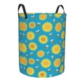 thumbnail image 1 of Goofa Bee Sunflower Printed Circular Hamper,Laundry Basket with Handles,Storage Baskets Foldable,Large Capacity Laundry Hamper-Small, 1 of 8