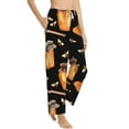 thumbnail image 1 of Goofa Bee and Honey Printed Soft Pajama Pants for Women, Wide Leg Comfy Casual Lounge Yoga Pants-XX-Large, 1 of 9