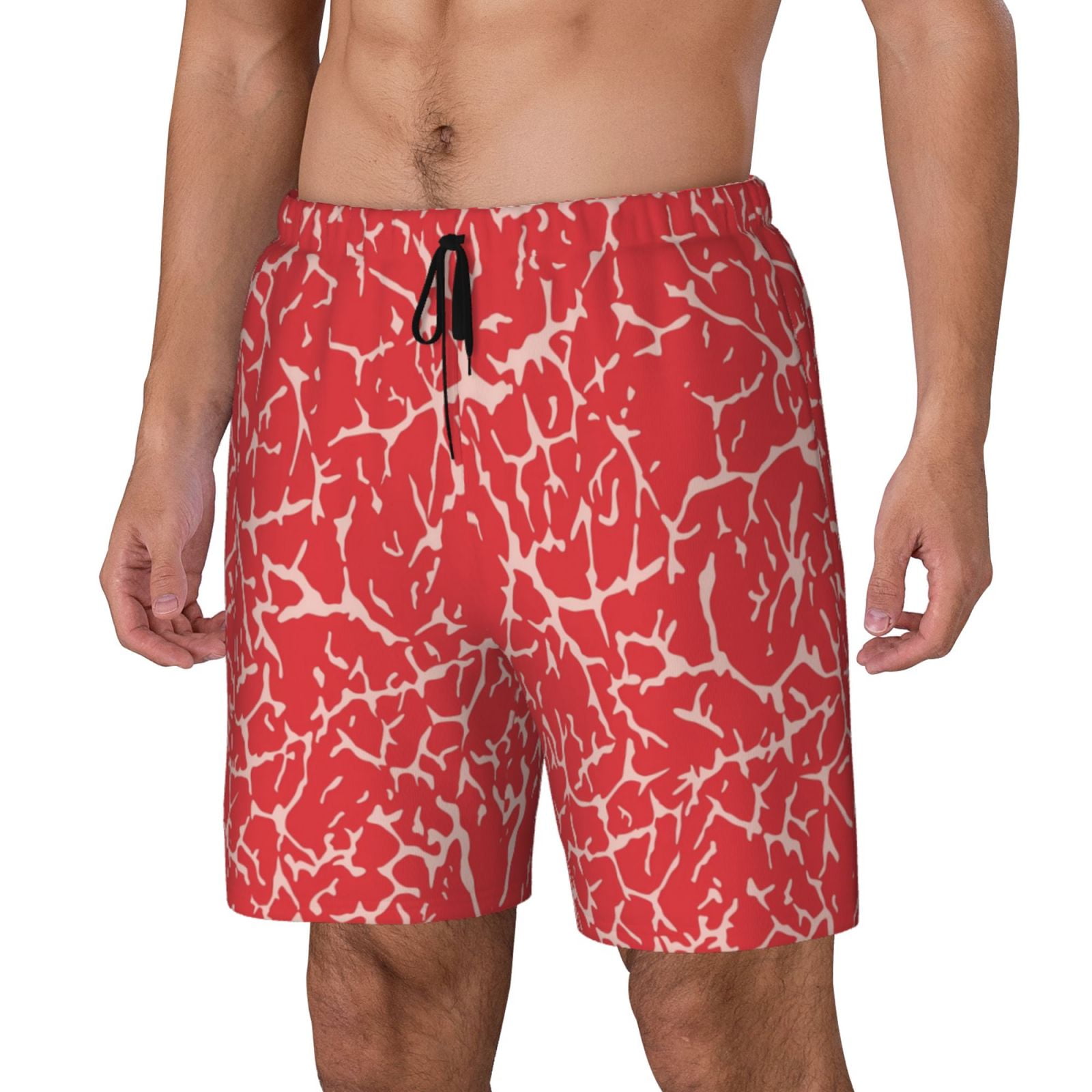 Goofa Beef2 Printed Men's Swim Trunks Board Shorts Quick Dry Mens ...